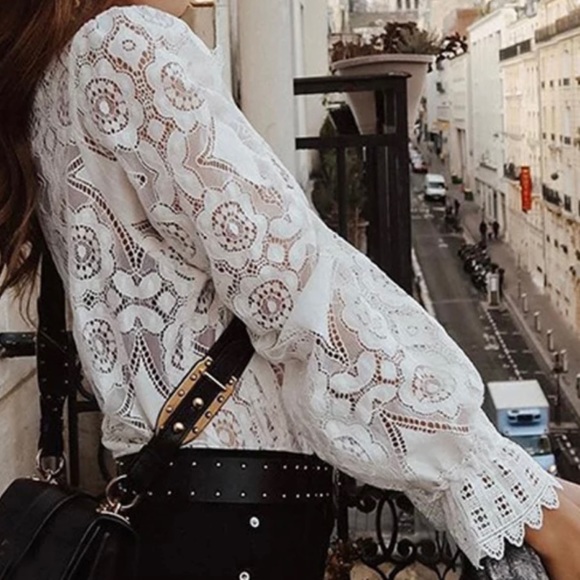 💕Sale💕Patrizia Lace Blouse - Picture 9 of 11